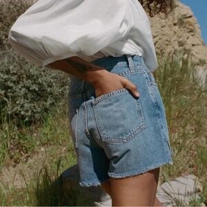 Doen Enid Denim Shorts Cadiz Wash NWT